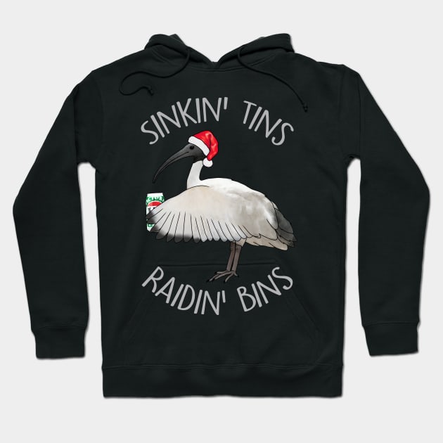 Sinkin tins at xmas Hoodie by Meowmaddie